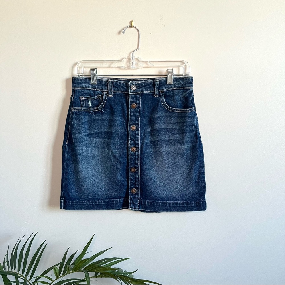 HOLLISTER Jean Skirt